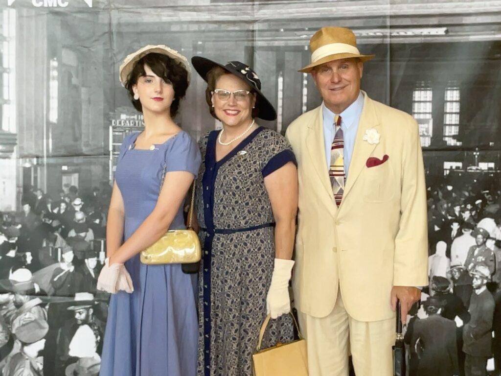 Mike, Mary and our Granddaughter.