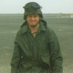 Capt. Richardson, somewhere in Iraq, c. Feb. 1991